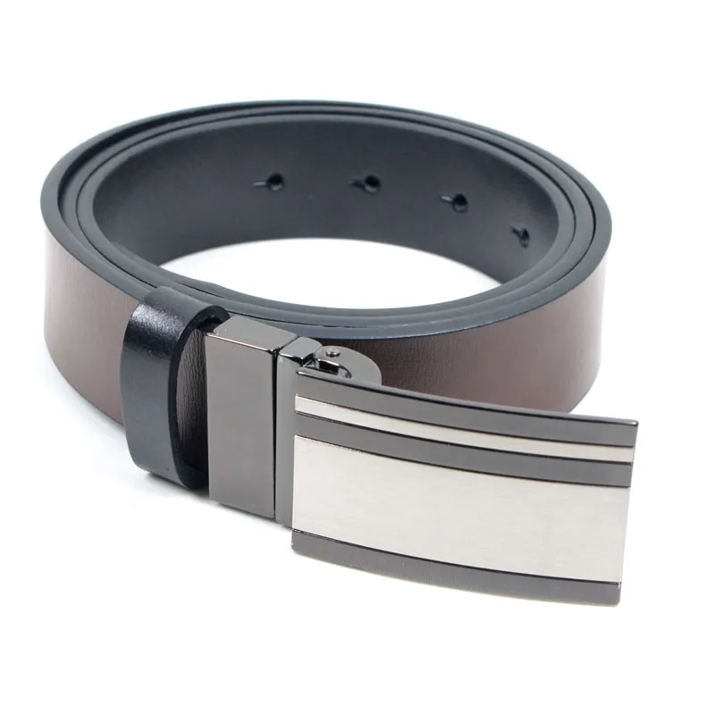Men Casual Wear Reversible Genuine Leather Waist Belt