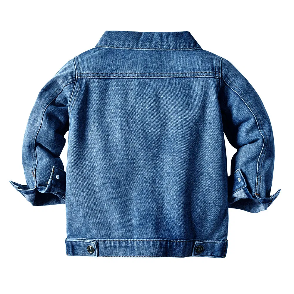Children Denim Jean Jacket Kids Clothes Kids Denim Jackets Jeans Jacket Kids Wear Fashion Wear Girls Boys Jackets Jeans Coat Denim Clothes Children Fashion Wear