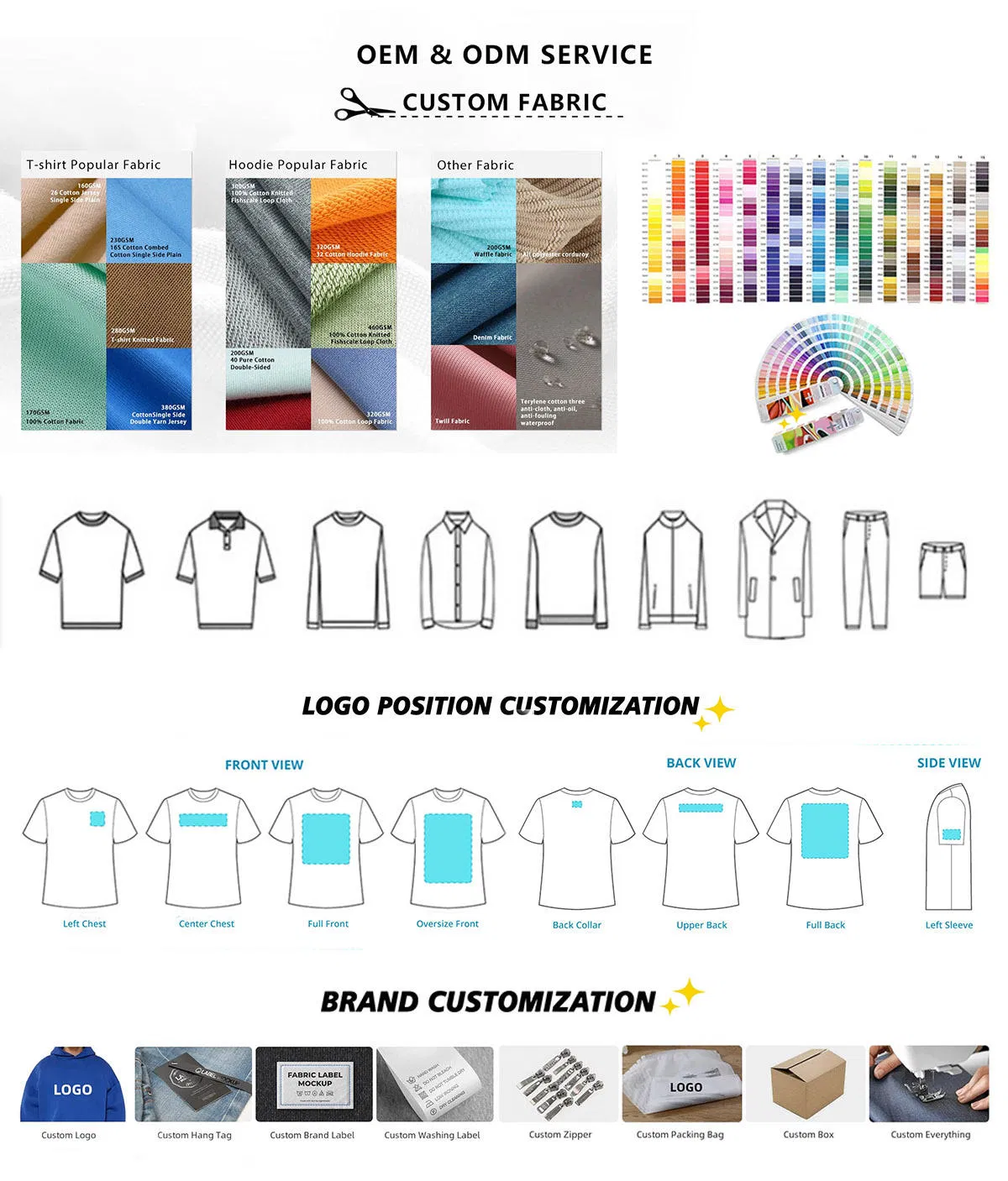 China Manufacturing Custom Men's Heavyweight 420GSM 100% Cotton Boxy Fit T-Shirt with Print Embroidery Logo 1688 Blank Plain Basic T Shirt