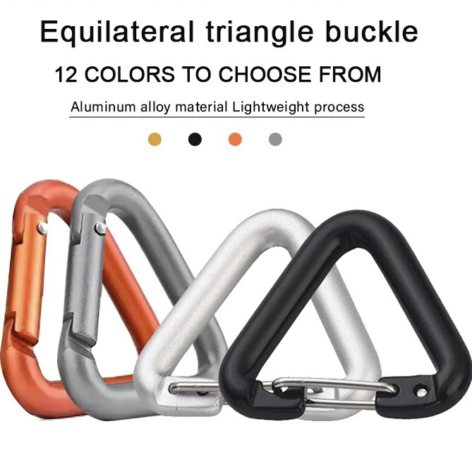 Alloy Triangle Hardware Accessories Adjusting Belt Buckle for Handbag Strap Leather Accessories