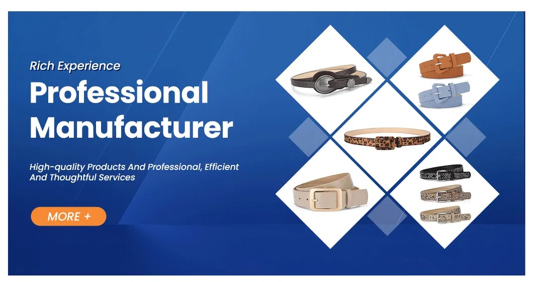 Lady PU Waist Belt Banner