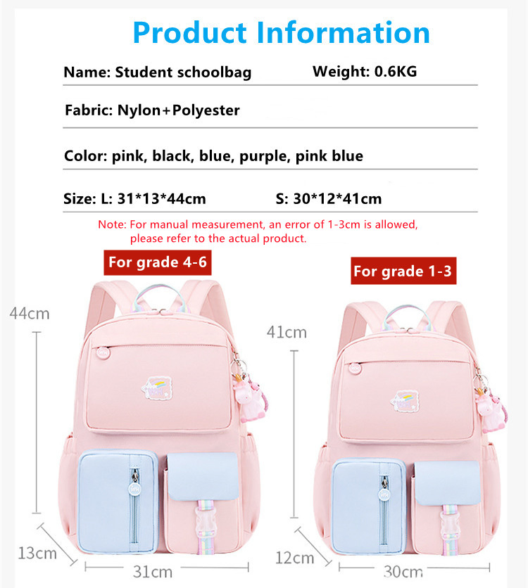 Fashion Wholesale Printed Designer Kid Waterproof Children Primary Student School Bag