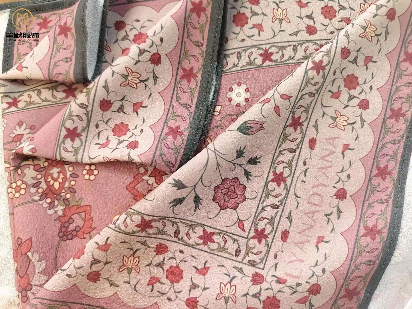 Factory Wholesale Korean Chiffon Baby Seam 70*180 Cm Printed Hijab Muslim Scarf Shawl