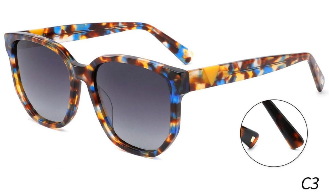 Fashion Classic Oversize Sunglasses Eyewear with Polarized Lens