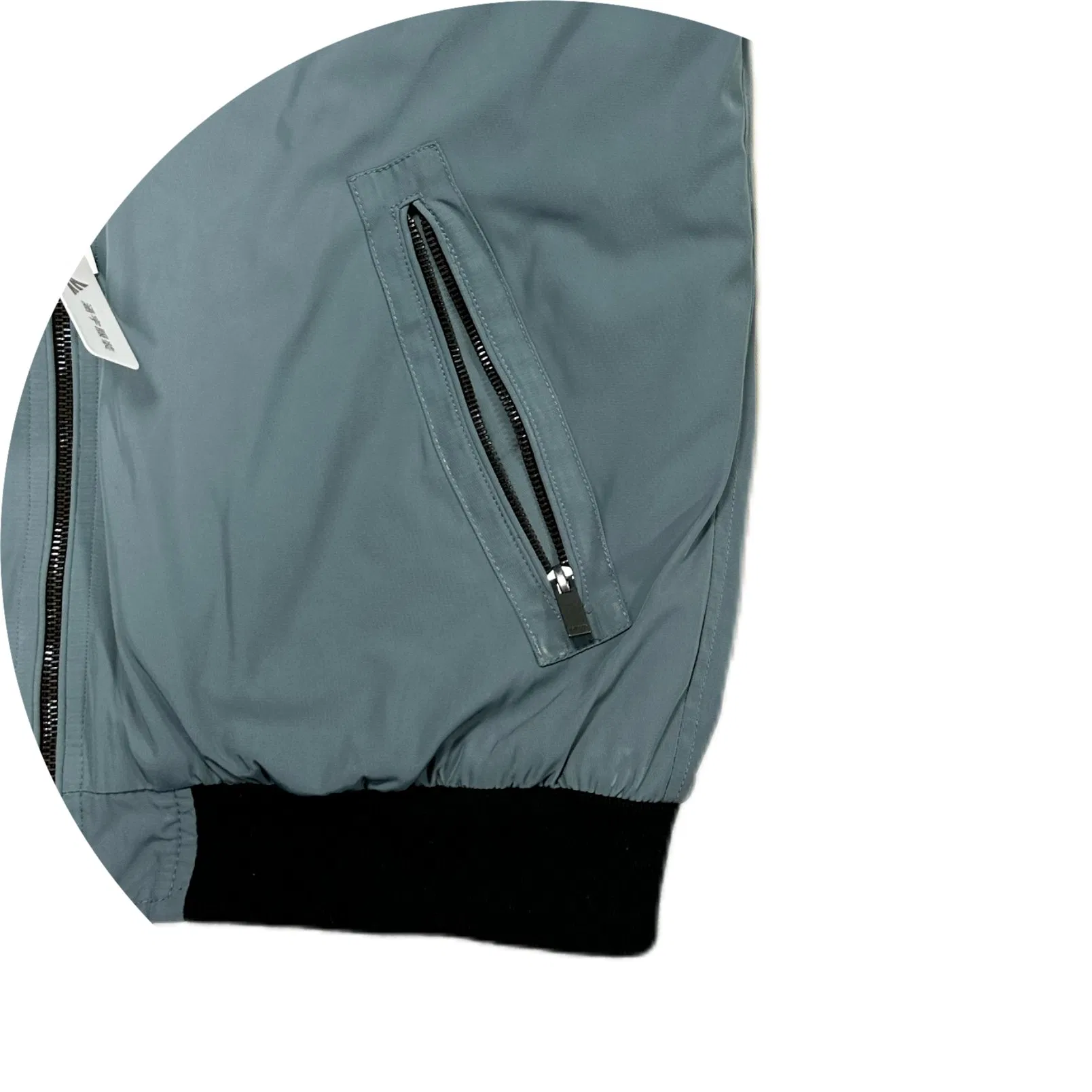 Men's Classic Bomber Jacket, Light Blue Flight Jacket with Faux Fur Collar, Warm Winter Outerwear for Casual &amp; Outdoor Use