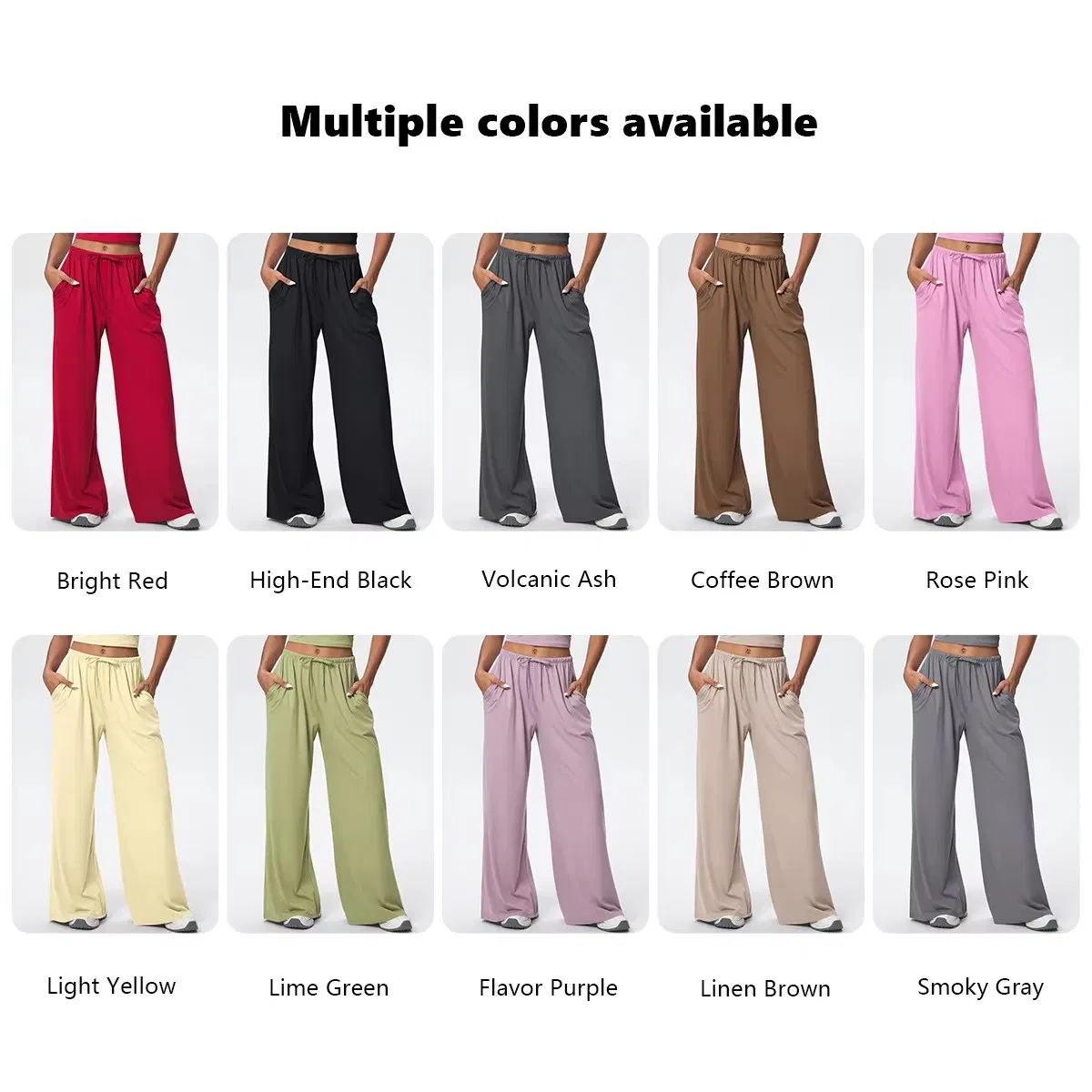 Hot Selling Roupas De Treino 2 Pieces Yoga Sets Loose Casual Sport Sweatpants and Tank Top Gym Fitness Wear Women's Tracksuit