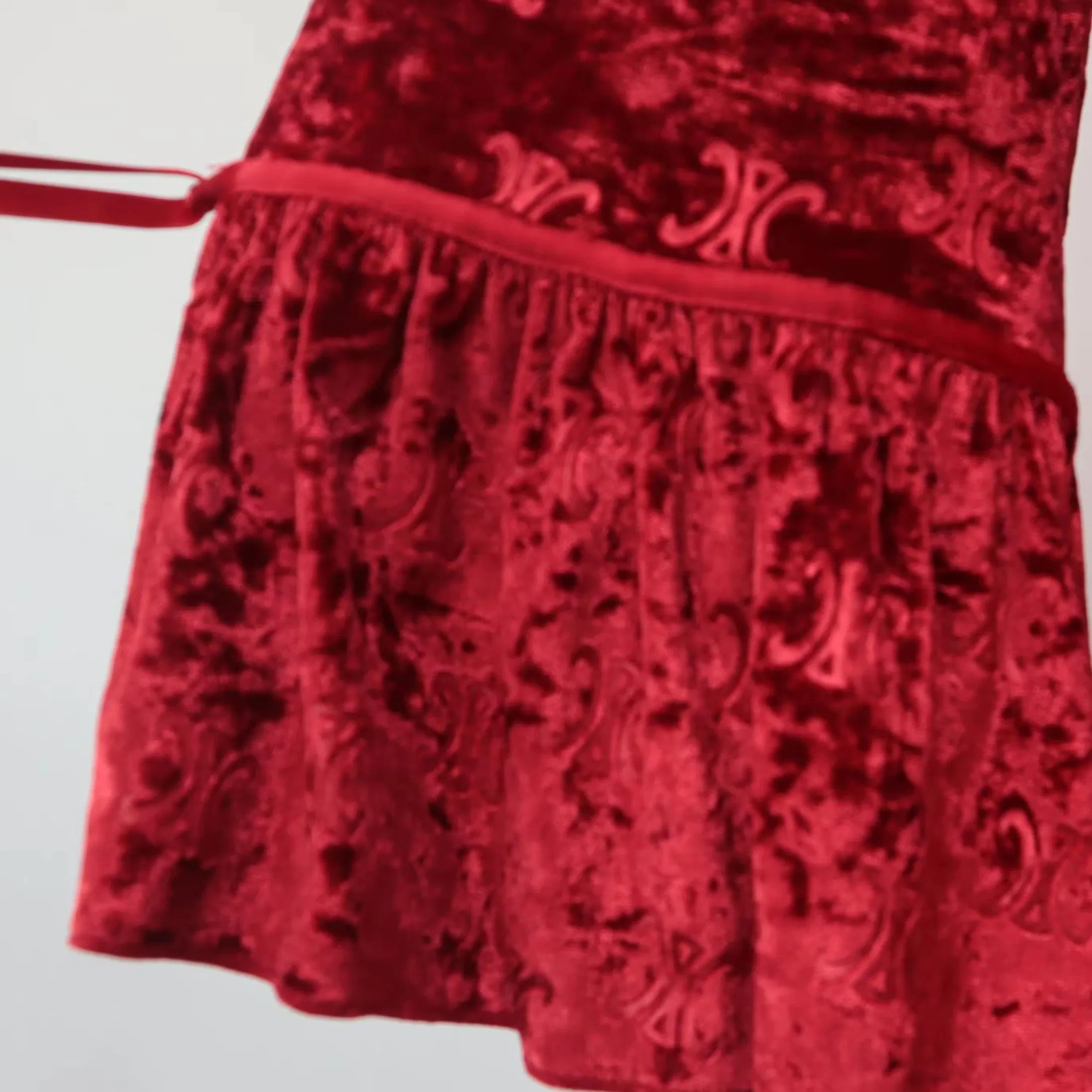 Intiflower Nl11 Rose Red Romantic Sexy Sleepwear Dress Long Sleeve Women's Autumn Winter Sleepwear Loungewear