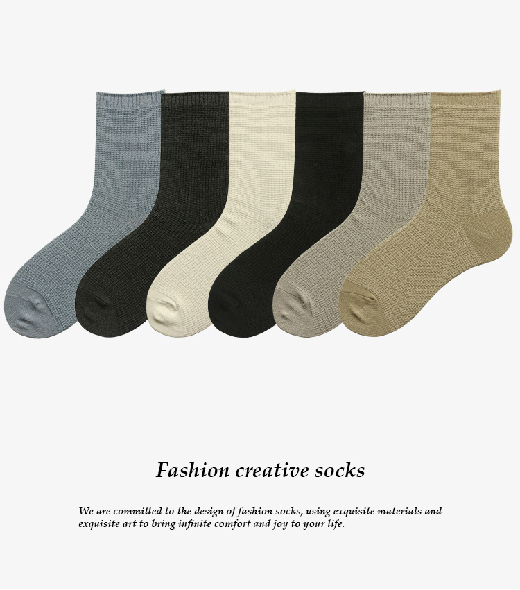 Black Youth Hosiery for Comfortable Foot Wear Breathable Youth Socks Soft and Stretchy Cotton Socks