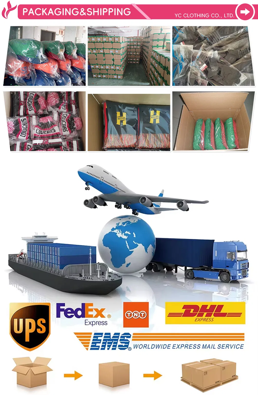 Packaging and Shipping