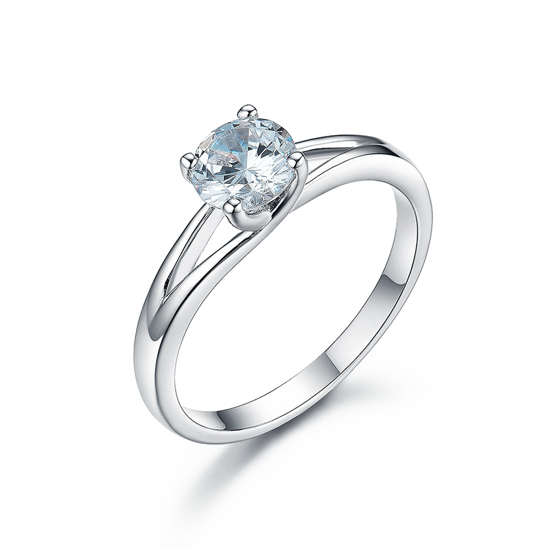 Fashion 925 Sterling Silver Fine Jewelry with CZ Customized Design for Wholesale