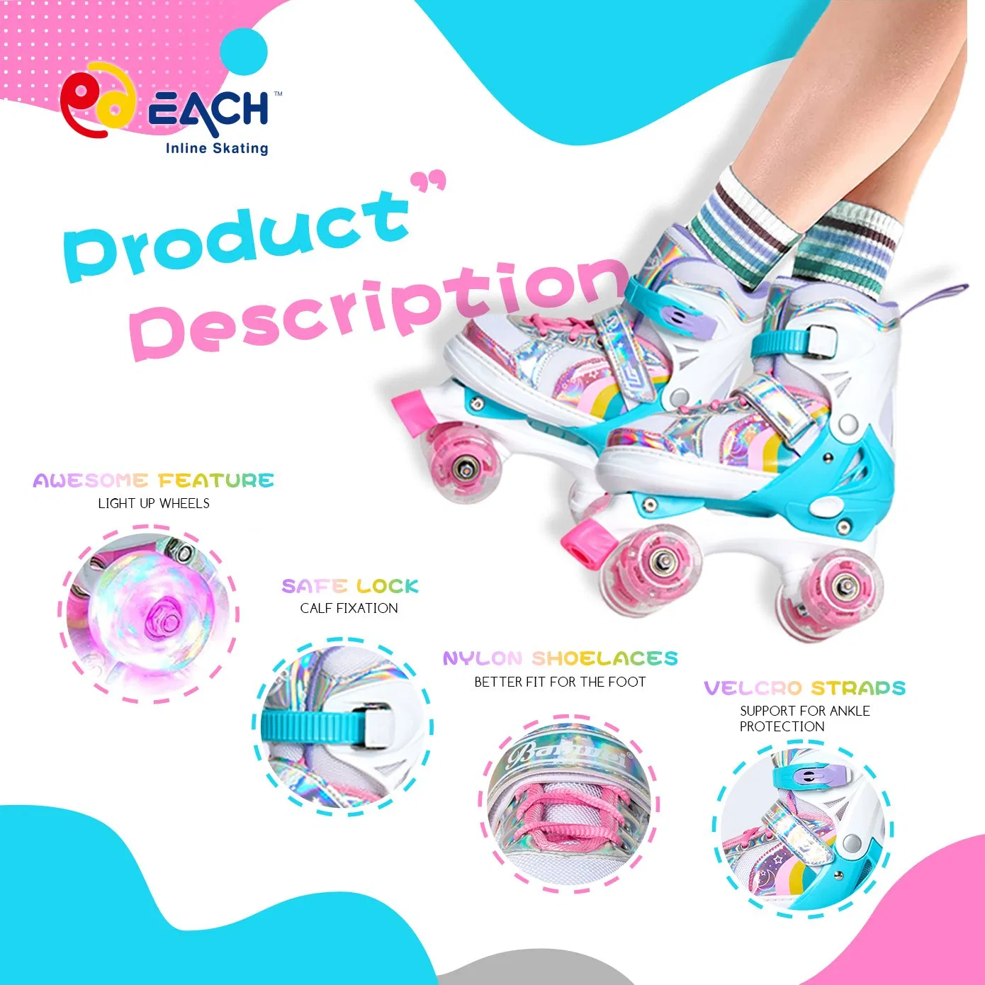 Roller Skates Detail 4