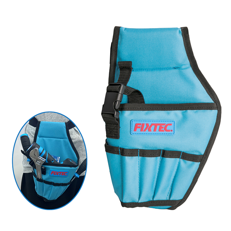 Fixtec Wholesale Durable Tool Bag Wear-Resistant Electrician Drill Holster Tool Belt Waist Pouch Bag