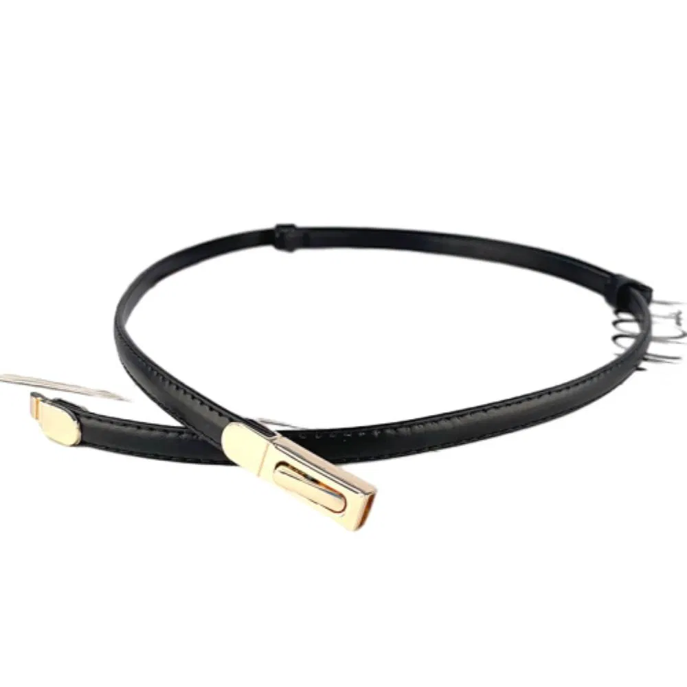 Best Seller Wholesale Thin Belt Leather Women's Belt Versatile Fashion Accessories