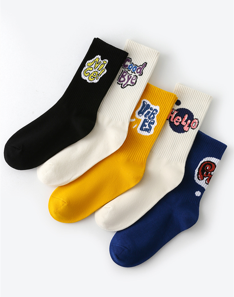 White Cozy Youth Hosiery for All Day Support Moisture-Wicking Kids Stockings Kids Crew Socks