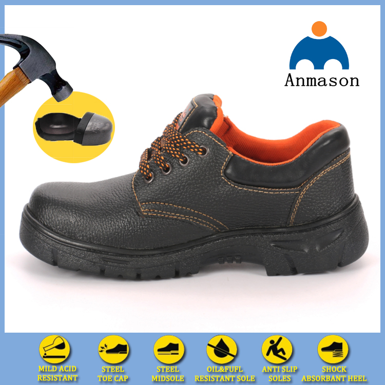 2021 New Style Fashion PU Leather Upper Safety Footwear.