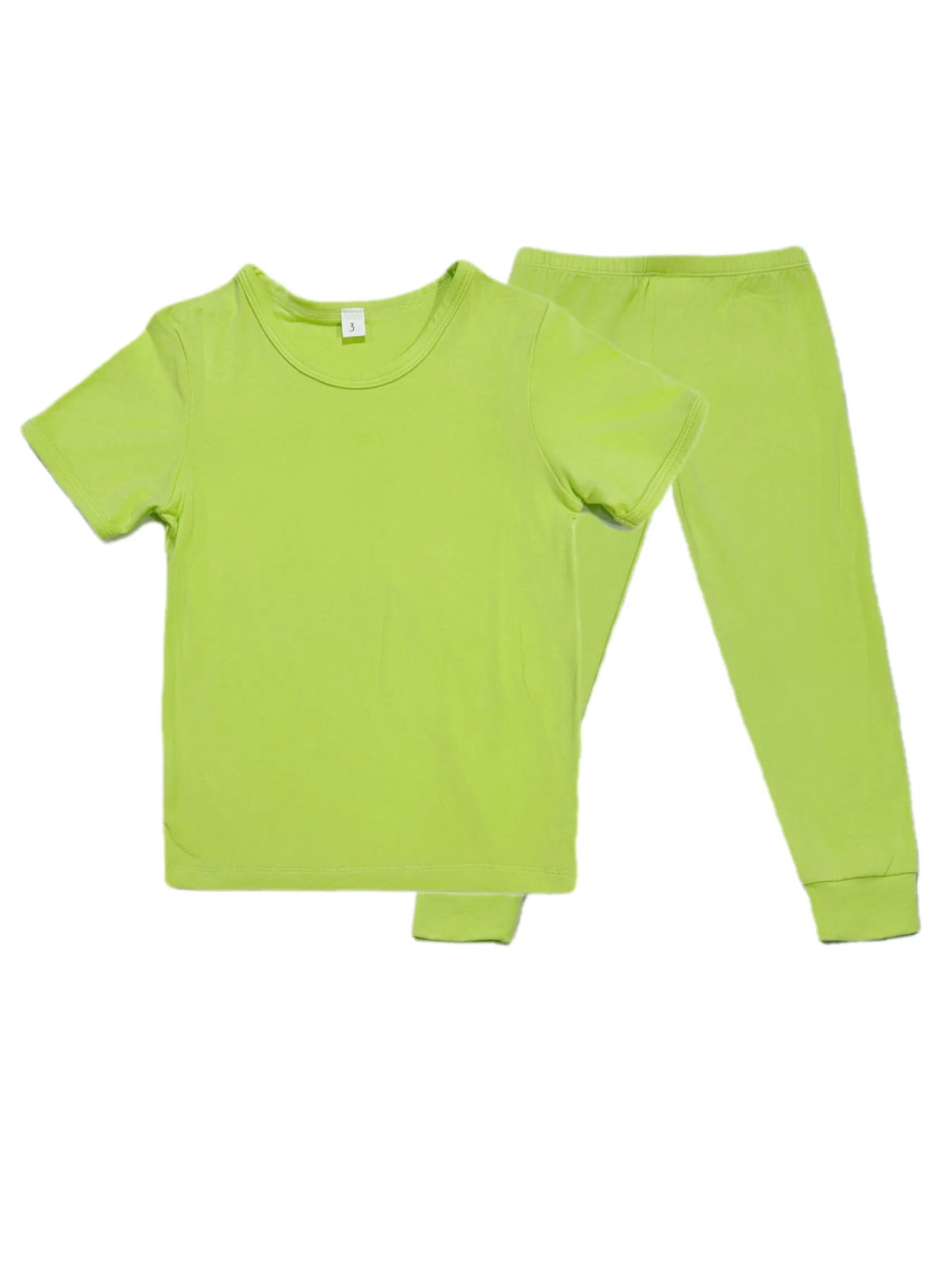 Summer Pajamas Set Short Sleeve Pant Sleepwear Homewear for Children