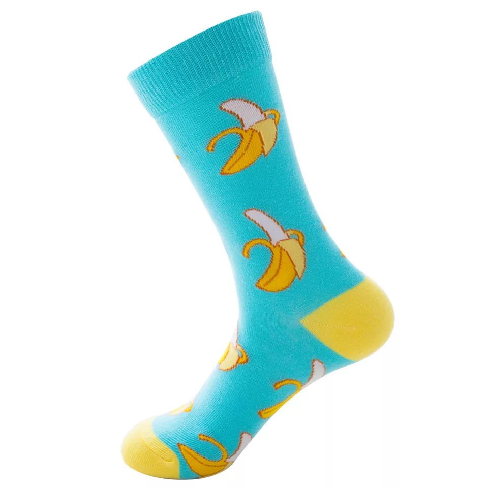 Classic Men Dress Socks OEM Men's Casual Premium Cotton Socks Custom Logo Fashion Trendy Socks