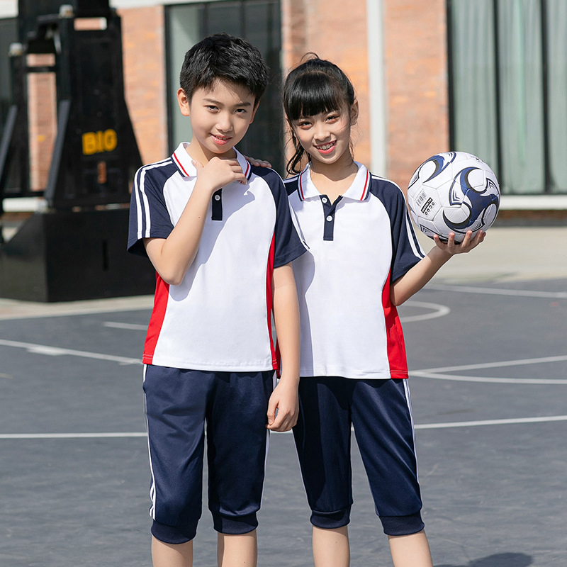 Basic Custom Manufacturer of Kids Primary Kindergarten Preschool School Uniform Design for Boys and Girl