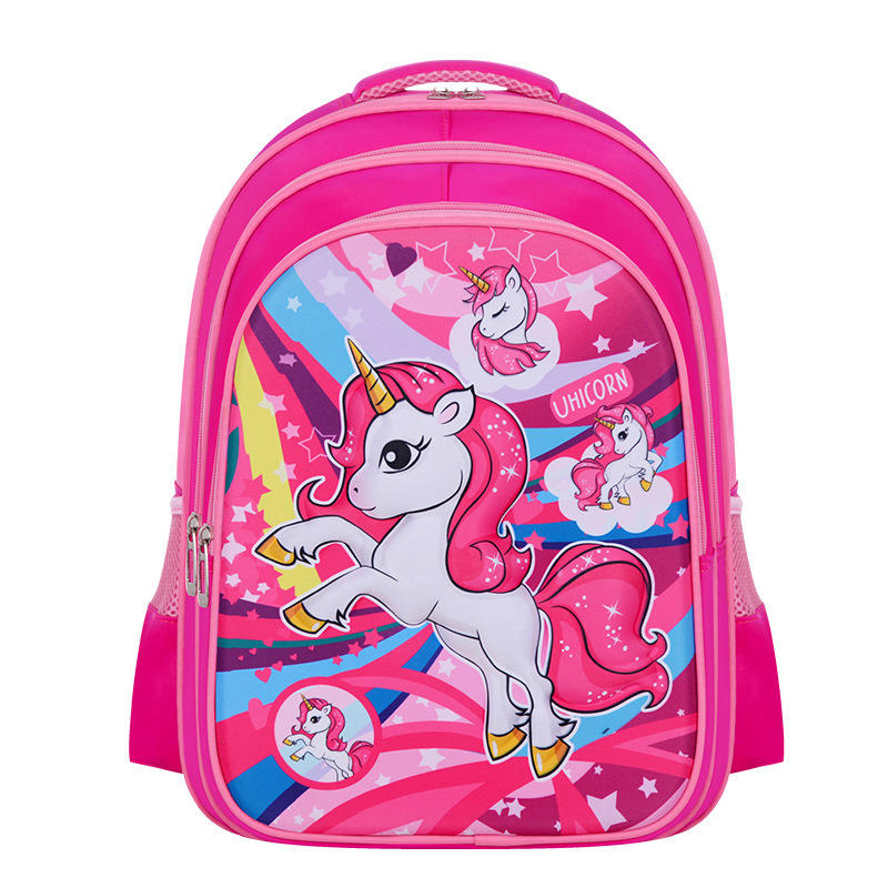 Fashion Boys Girls 1-4 Grade Primary Children Kid 3D EVA School Bag