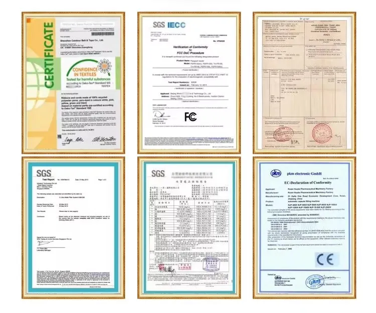 Certifications