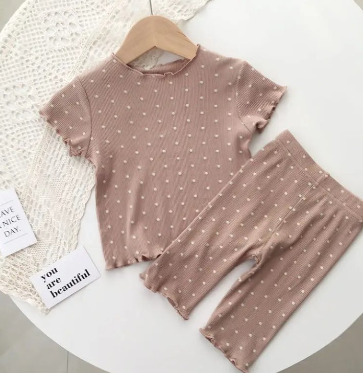 Print Sleepwear Air Conditioning Homewear for Girls