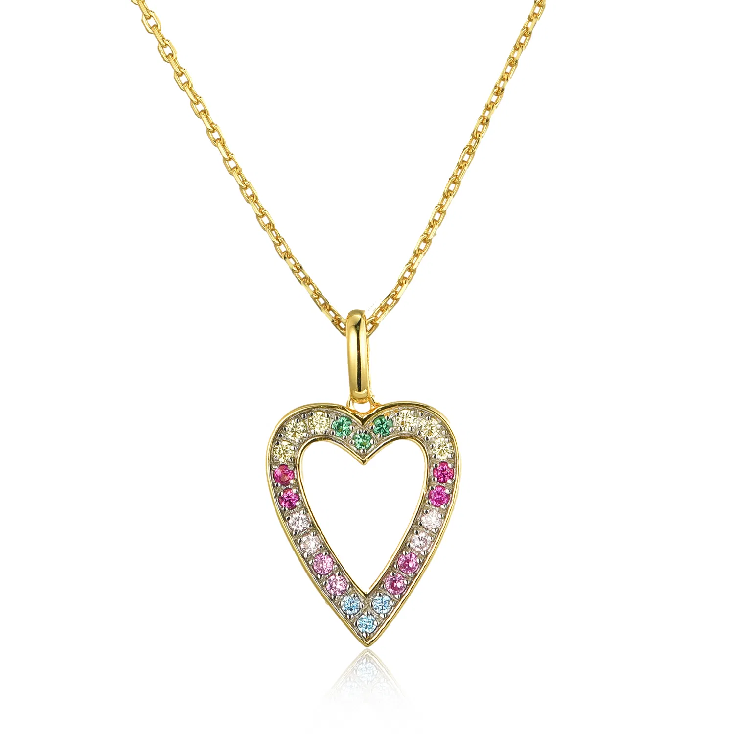New Heart Fashion Trendy 925 Sterling Silver Jewelry