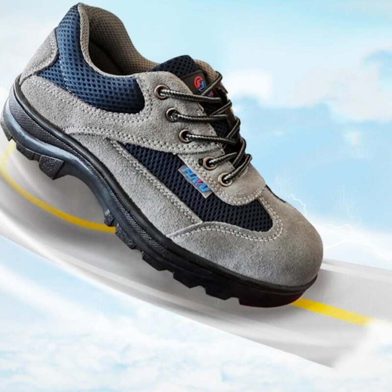 Protective Safety Shoes Footwear for Construction Workers with Style