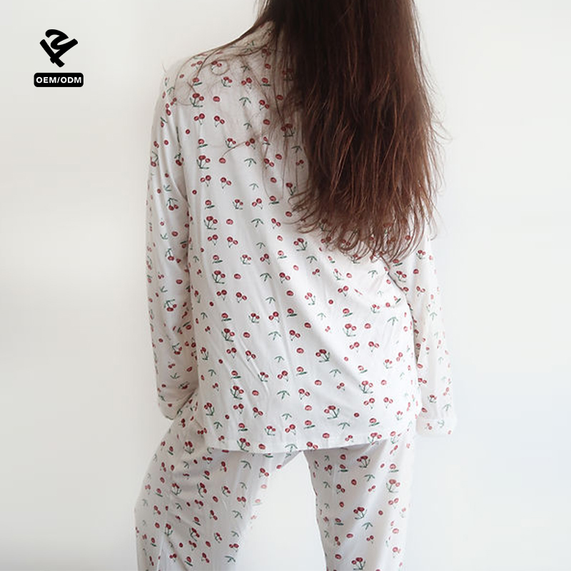 Cozy Women's Cotton Bamboo Modal Pajamas Comfortable Two Piece Loungewear