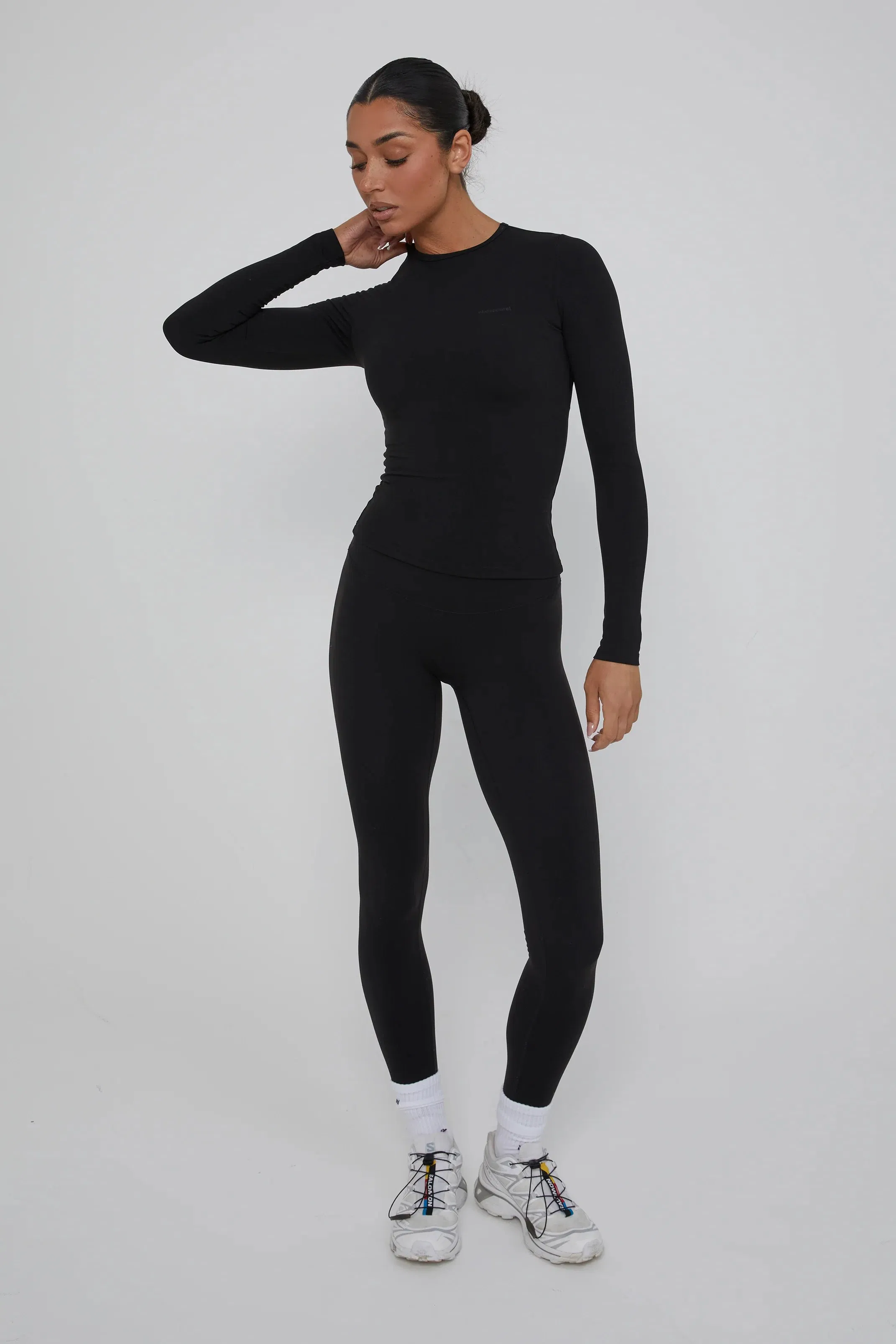 High Stretch Compressive Squat Proof Lightweight Gym Set for Casual Wear