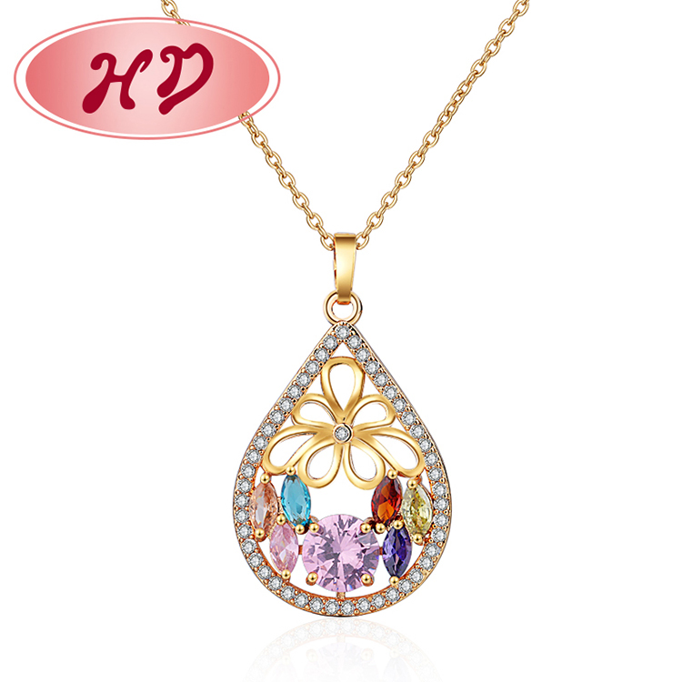 Fashion 18K Gold Plated Costume Imitation Ring Bracelet Charm Jewelry with Earring, Pendant, Necklace Sets Jewelry for Women