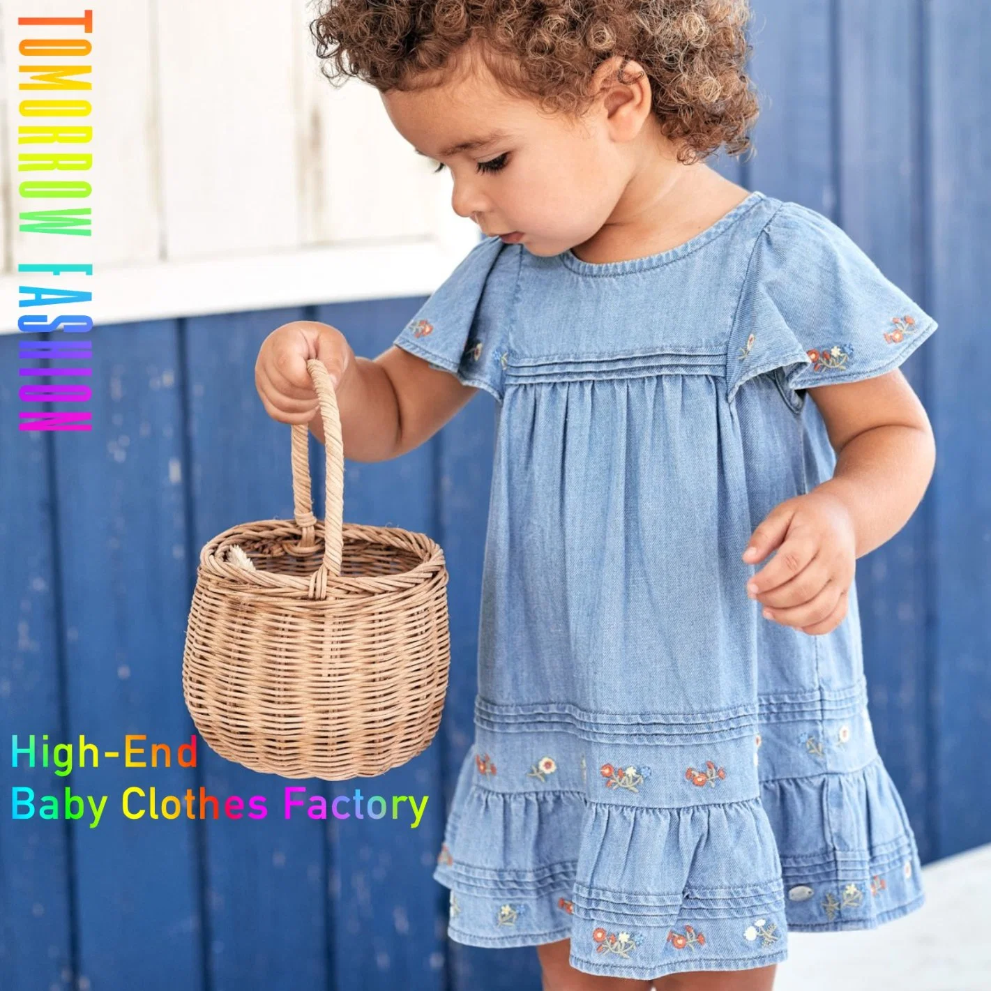 Children Wear Wholesale Girls Apparel Kids Clothes Sets Summer Fashion Designer Floral Flower Kids Clothing Baby Clothes Little Girls Dresses