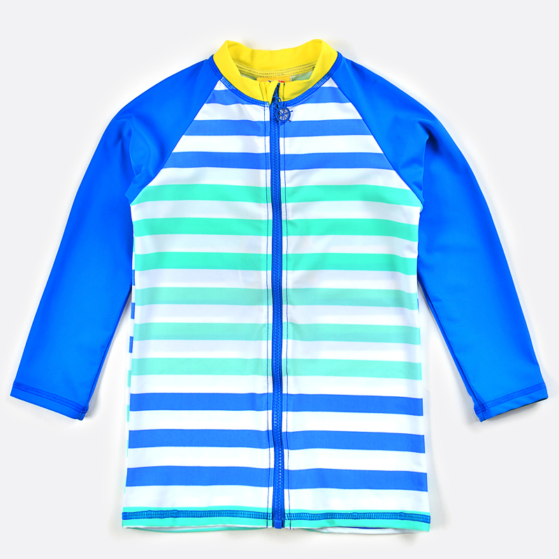 2021 Boys Long Sleeve Rash Guard Top Shirts Clothes Swimwear &amp; Beachwear