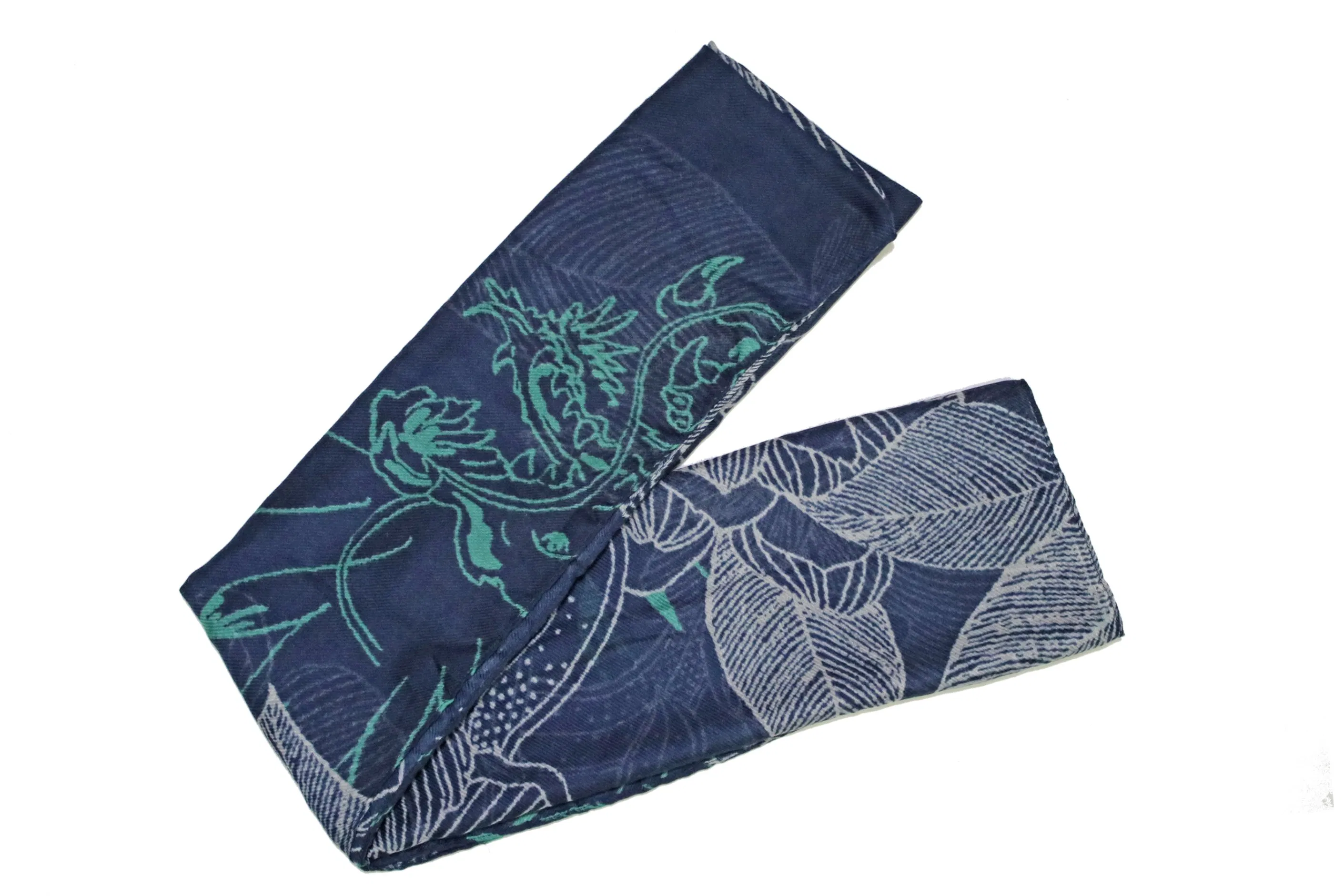 Women Accessories Flowers Long Scarf 2022 Autumn Shawl Soft Polyester Muslim