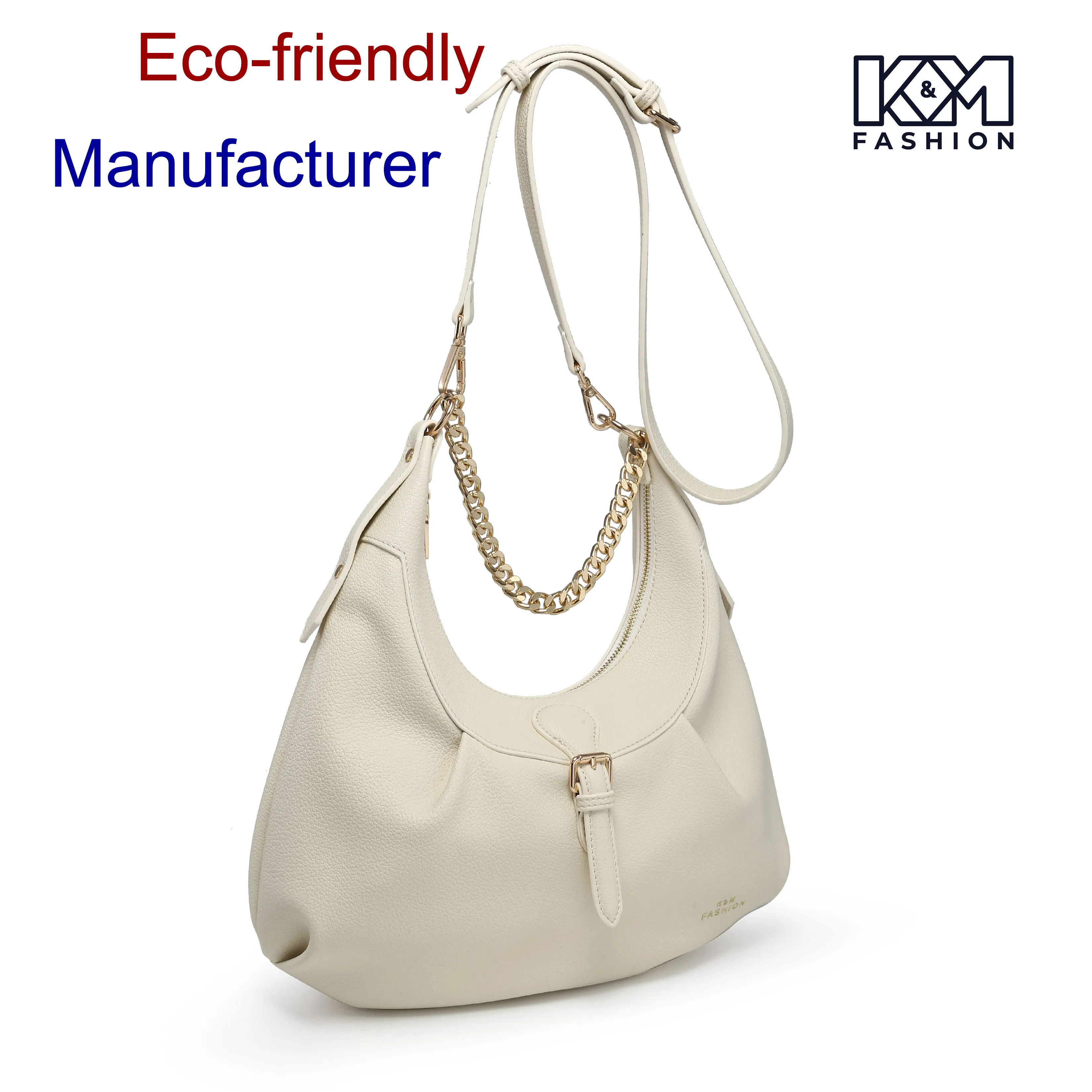 Stylish Crossbody Tote Bag with Unique Buckle for Women