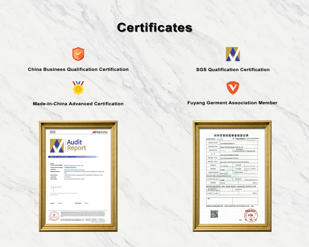 Certifications