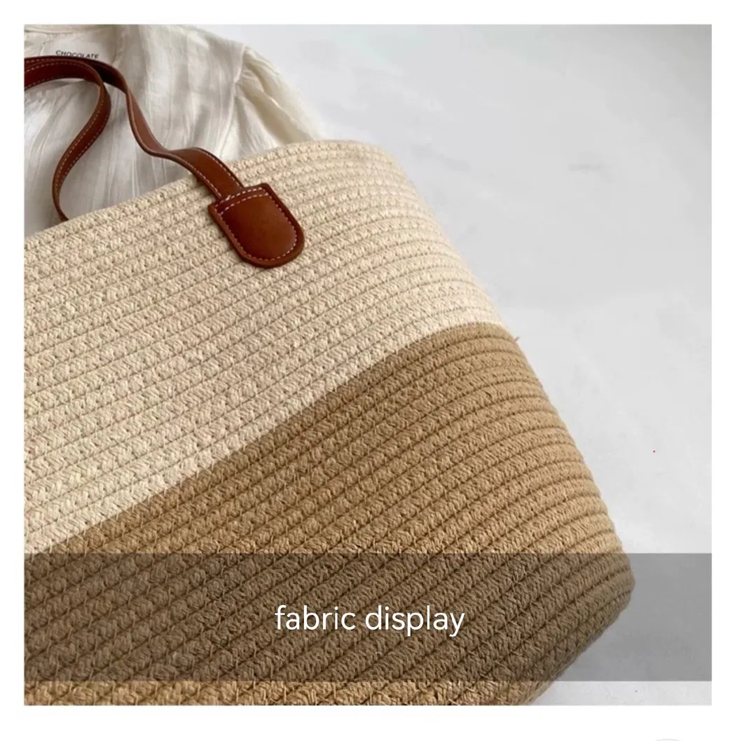 Woven Straw Handbag View 2