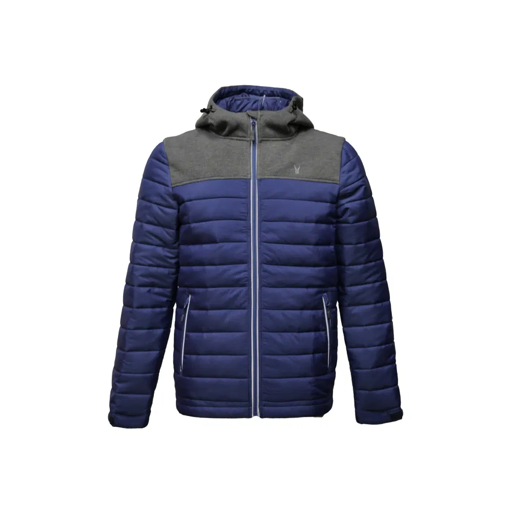 Winter Men's Puffer Jacket Quilted Lightweight Hooded Warm Coat Casual Cold Weather Outerwear Jacket for Man