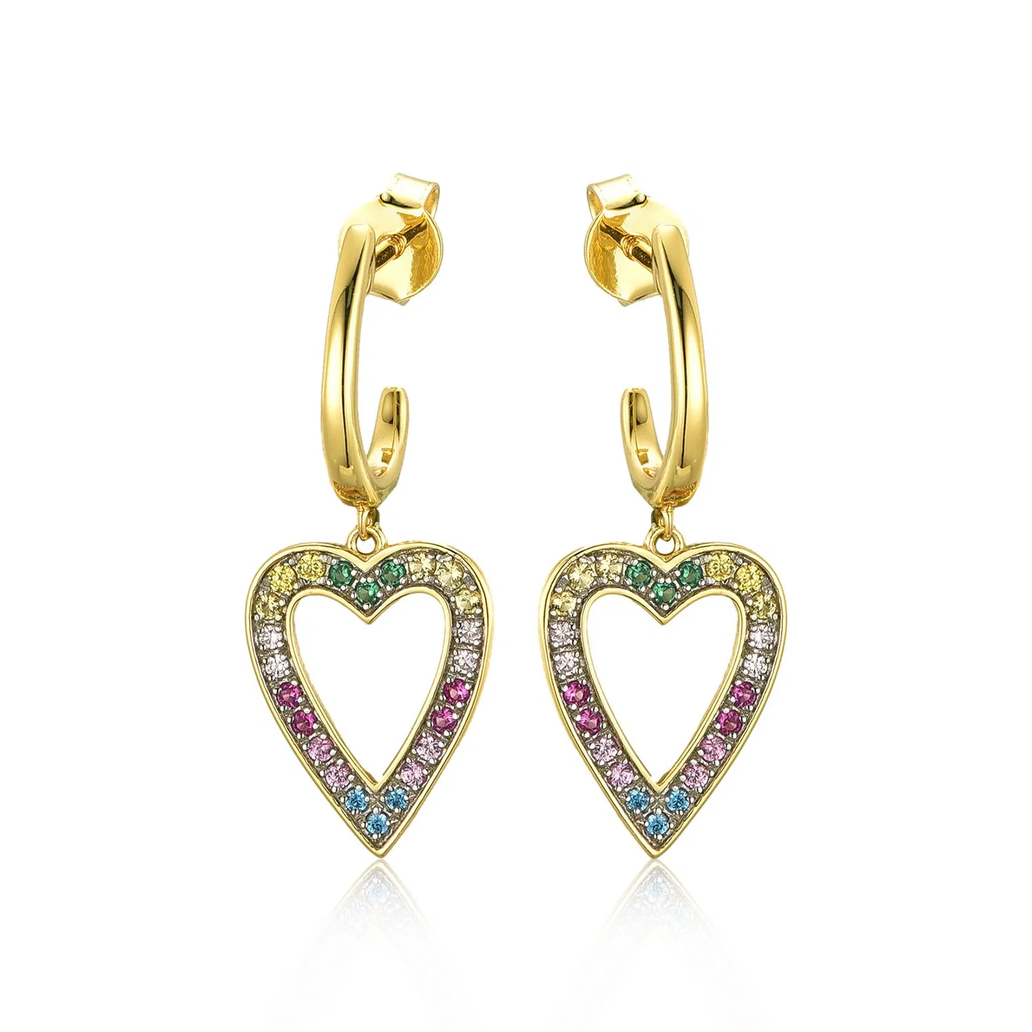 New Heart Fashion Trendy 925 Sterling Silver Jewelry