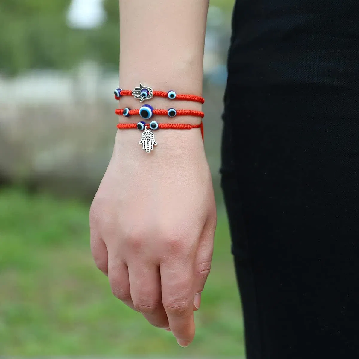 Mexican String Knot Wristband Gift Fashion Accessory 36PCS Evil Eye Bracelets