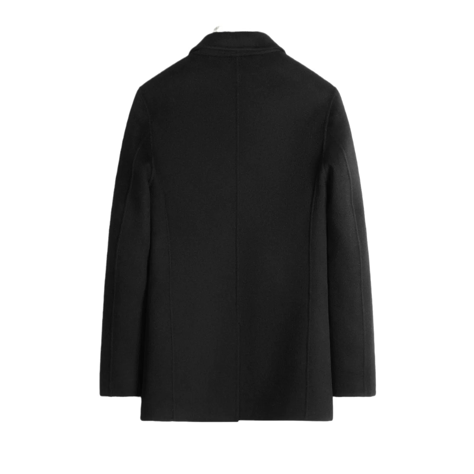 Men's Fashion Distressed Denim Trucker Jacket with Sherpa Lined Collar Denim Men's Outer Wear