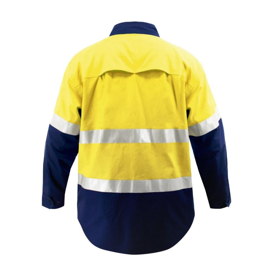 Summer Long Sleeve Denim Workwear Jacket and Pants Cowboy Reflective Strips Work Clothes Custom Uniforms for Construction