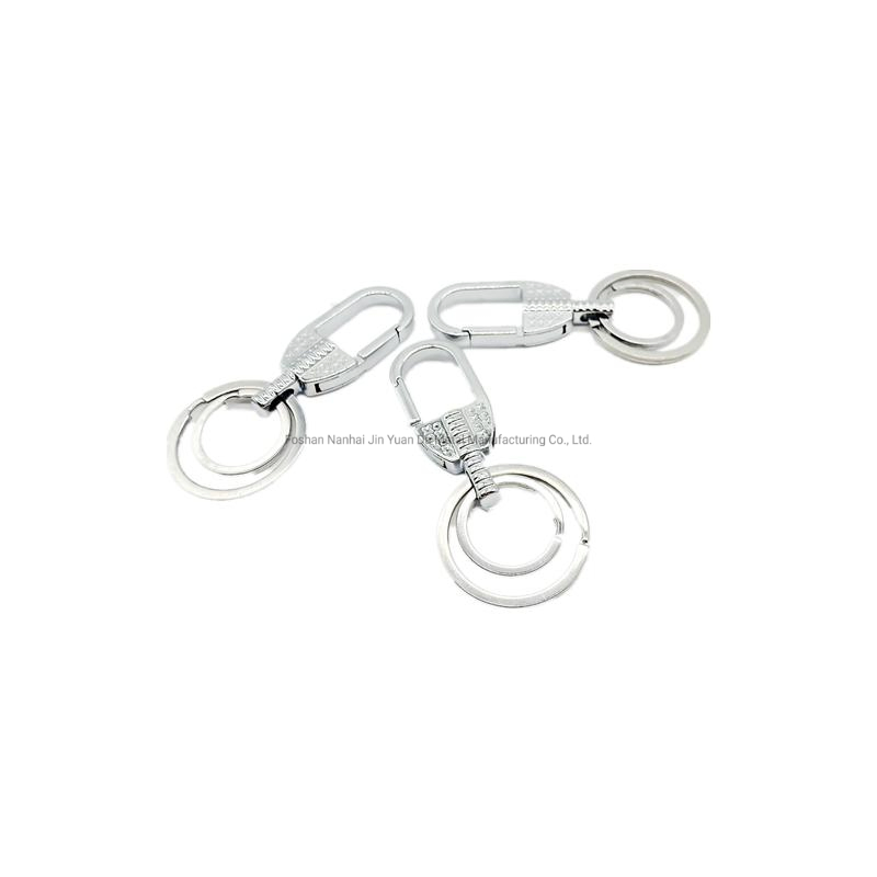 S630 SSS Brand Wear Belt Key Ring Male Key Key Buckle Waist Pendant Men′ S Belt Ring Leather Double Ring