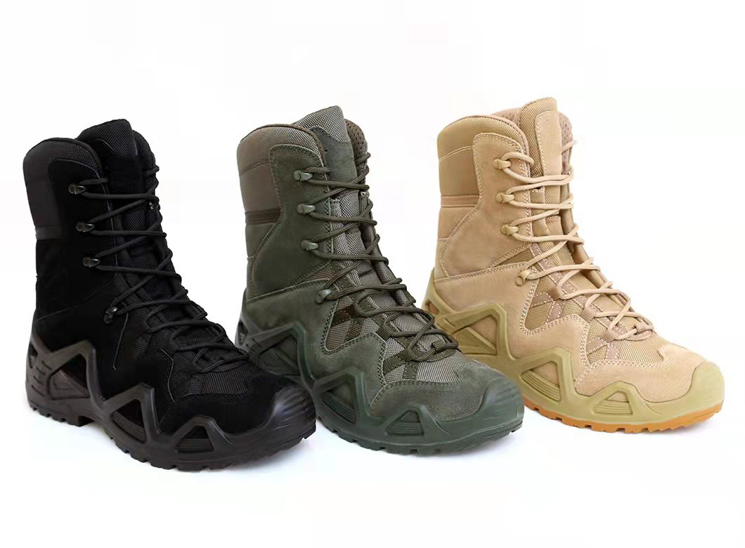 High Cut Puncture Resistant Light Outdoor Army Style Non Safety Footwear