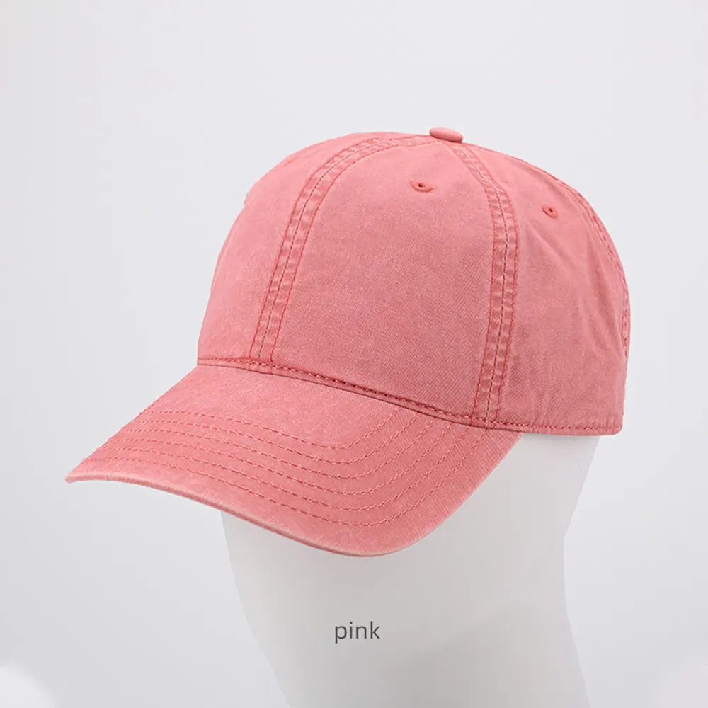 Wholesale Custom Logo Vintage Do Old Water Washing Fashion Cowboy Sport Shade Hat Baseball Cap