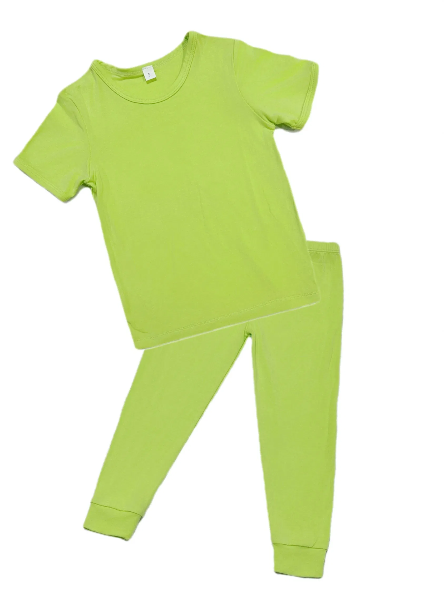 Summer Pajamas Set Short Sleeve Pant Sleepwear Homewear for Children