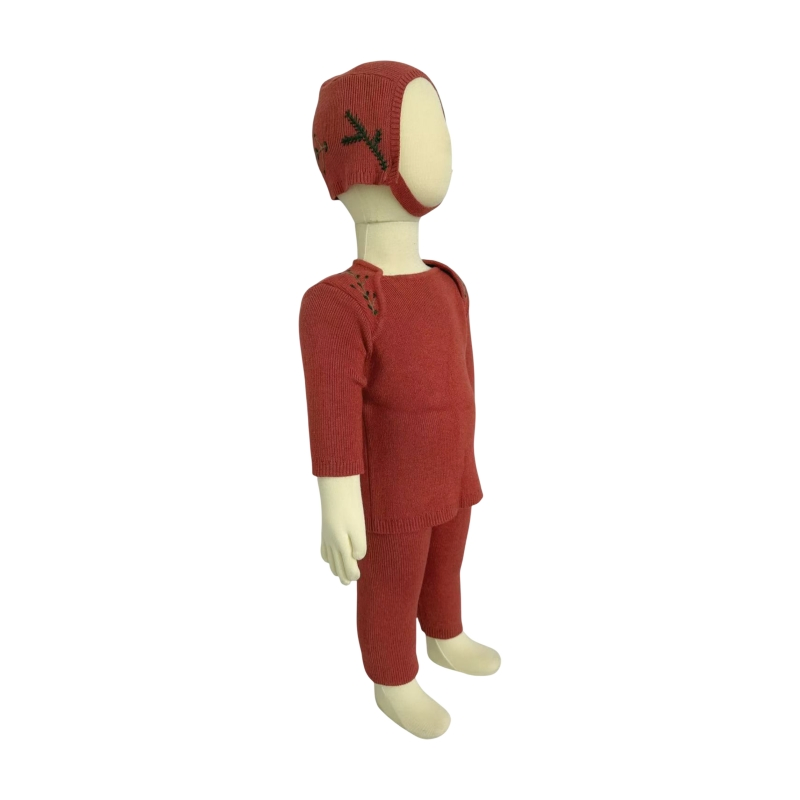 Cozy Knitted Baby Sets and Hats for Newborns Fashion Clothing Kids Clothes Baby Girl Clothing