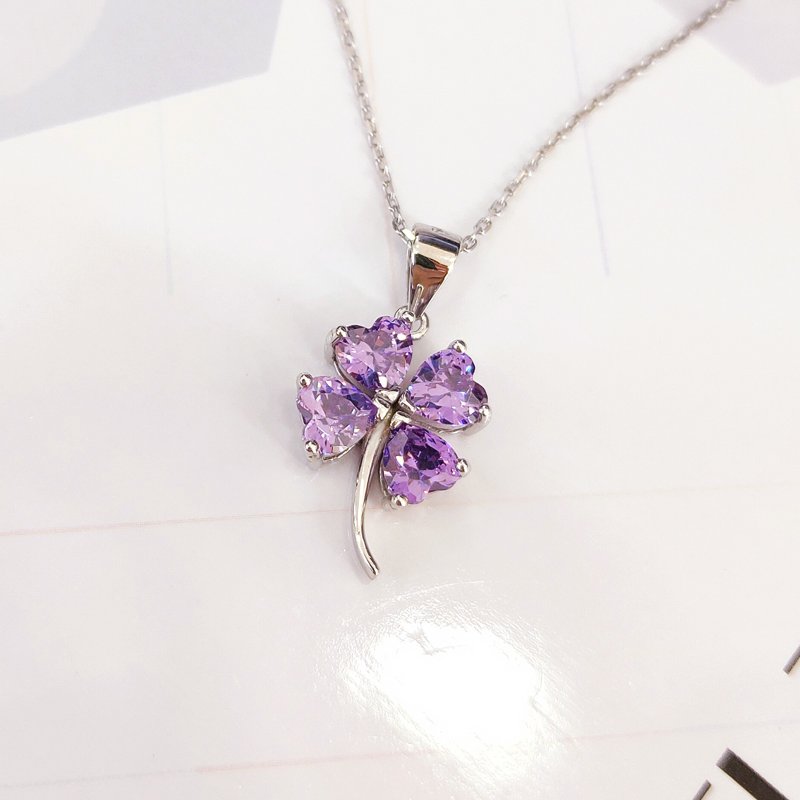 Fashion Sterling 925 Silver Necklace Pendant Jewelry with High Standard Aaaaa CZ