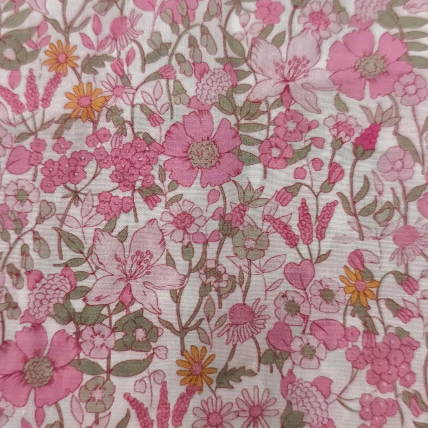 100%Cotton Voile 50X50 with Digital Printed Cotton Print Fabric for Mango Kids Women Fashion Girl Skirt Dress Suit Garment Fabric