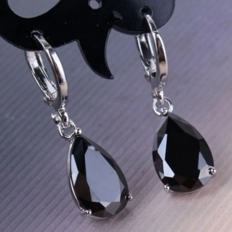 Pink Zircon Earrings