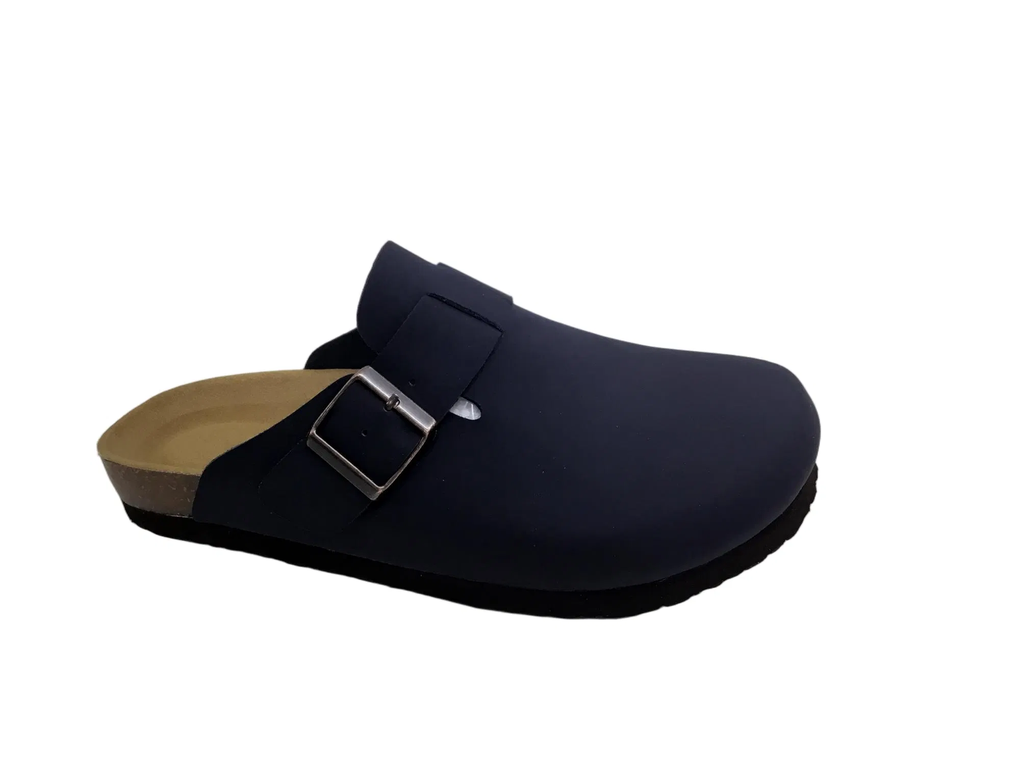 Suede Leather Clogs Comfortable Durable Borken Style Casual Footwear